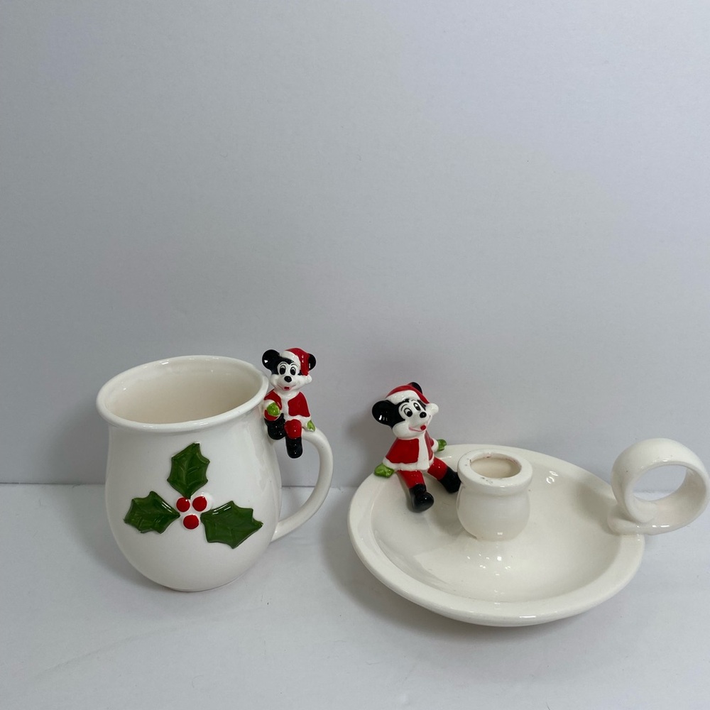 Vintage Japan mug and candle holder